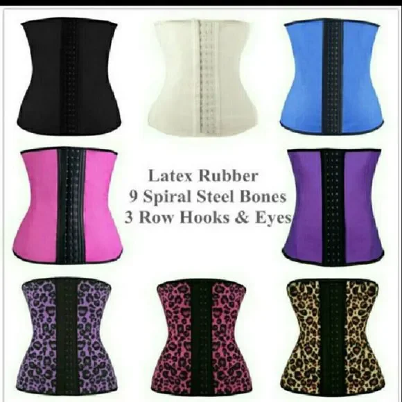9 STEEL BONINGLATEX WAISTSPORT WAIST TRAINER
